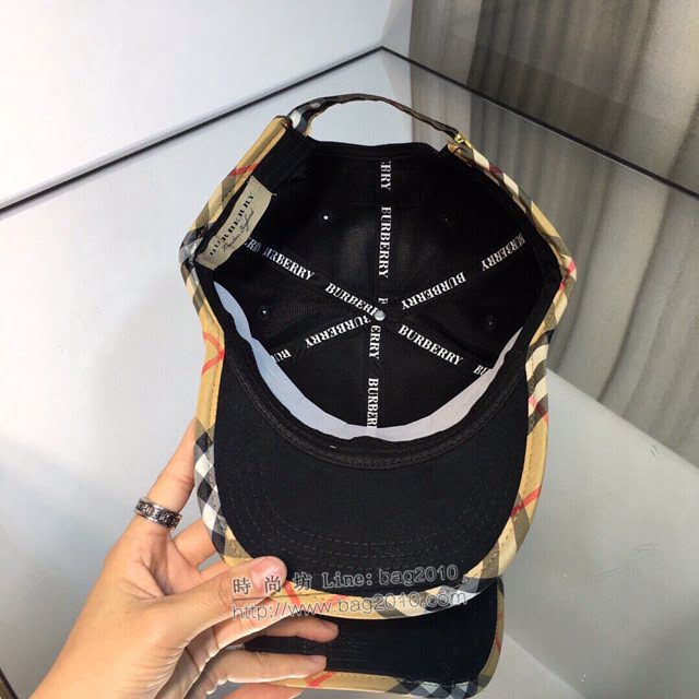 Burberry新品男士帽子 巴寶莉刺繡2021早春棒球帽鴨舌帽  mm1261